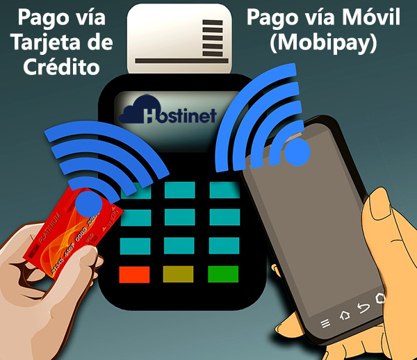 Tarjetas de pago y móvil