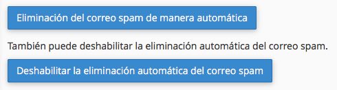 eliminar spam de manera automatica