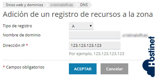 Cómo Agregar Nuevo Registro en Zona DNS (Plesk) 4