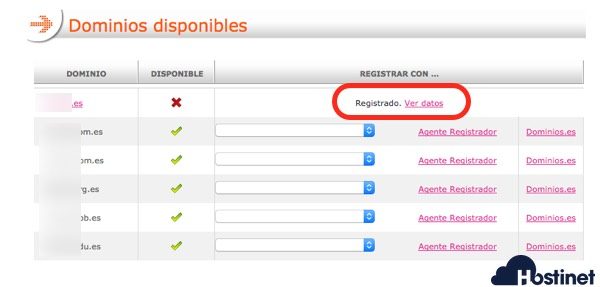 dominios es ver datos - Dominios.es