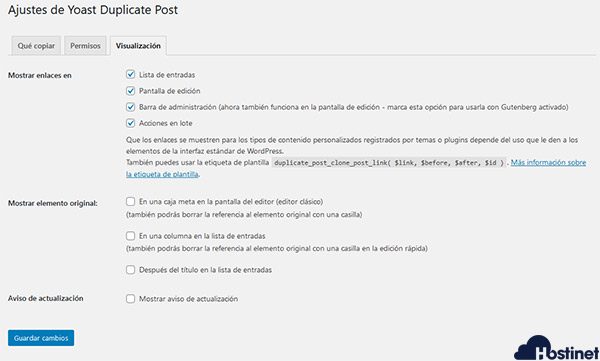 yoast duplicate post visualizacion - WordPress