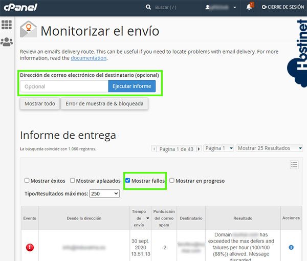 Receiver head teacher Properly Problema Envío de Correos – Error: Domain xxxxxx.com has exceeded the max defers and failures per hour (100/100 (100%)) allowed Receiver head teacher Properly Problema Envío de Correos – Error: Domain xxxxxx.com has exceeded the max defers and failures per hour (100/100 (100%)) allowed