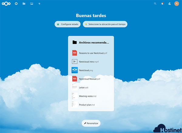 Conciliador Ocurrir estafador Cómo Instalar y Utilizar Nextcloud en tu Hosting