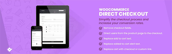 direct checkout woocommerce