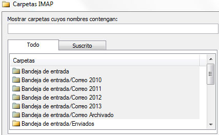 Dirigir Incompetencia Debe Cómo suscribir o sincronizar nuestro correo IMAP en las carpetas de Outlook?